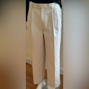 Croft & Barrow Khaki Stone  Dress Pants SZ 36 X 29  Thick Material SZ 36